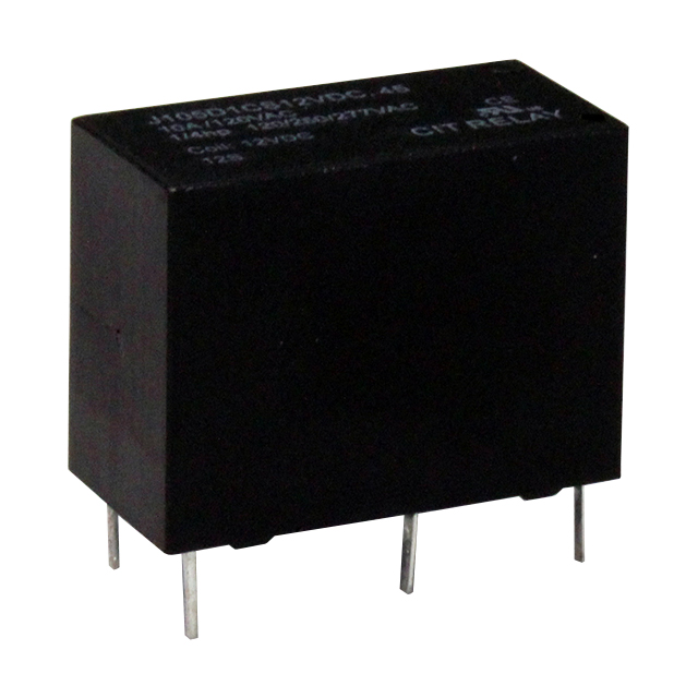 J105D1CS12VDC.45 CIT Relay and Switch  Power Relays Over 2 Amps
